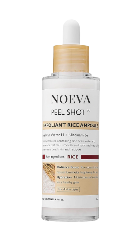 NOEVA PeelShot+ | Le Sérum Exfoliant Coréen au Riz