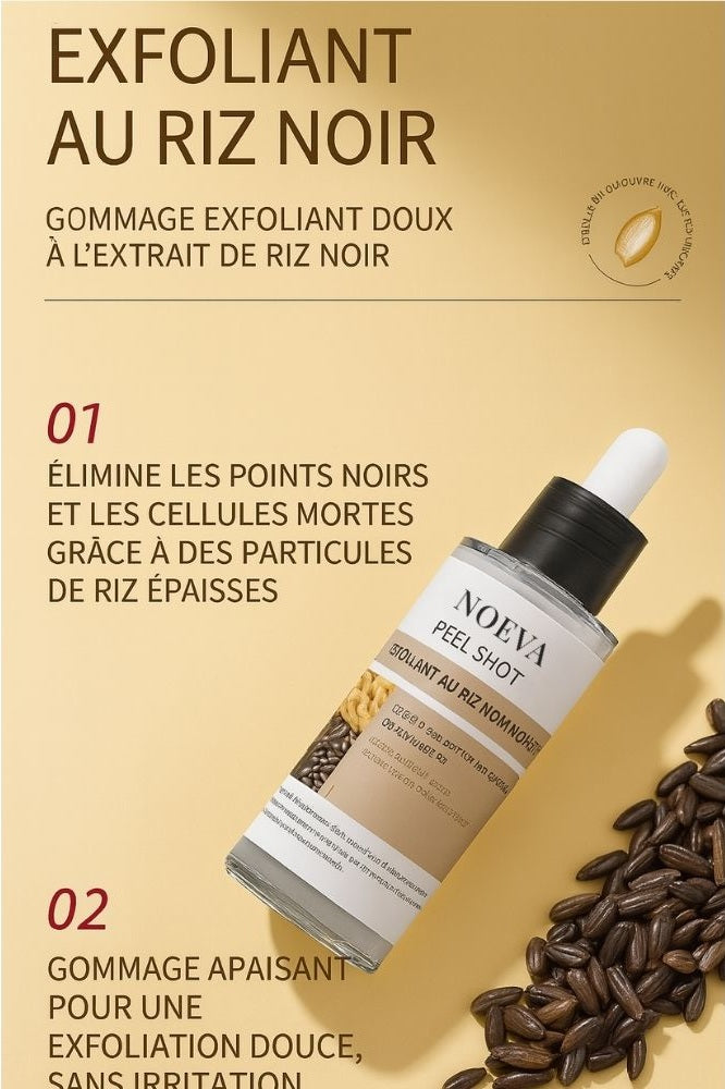 NOEVA PeelShot+ | Le Sérum Exfoliant Coréen au Riz