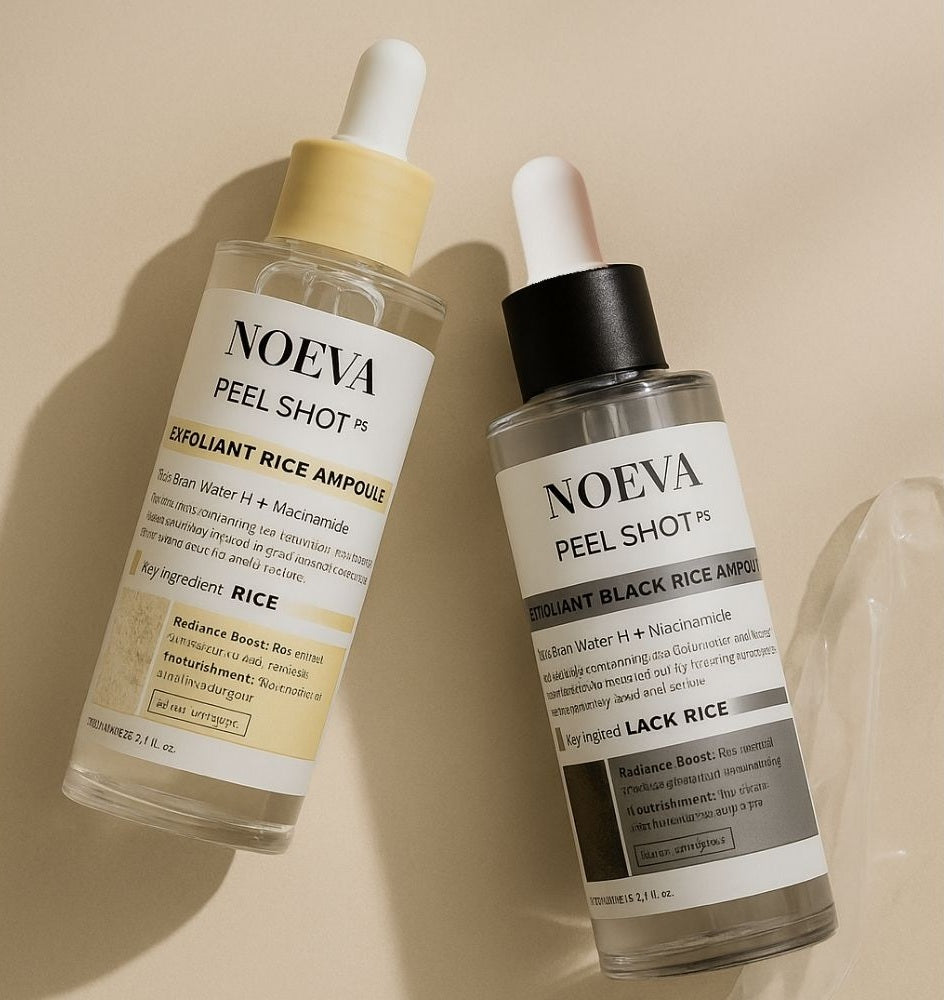 NOEVA PeelShot+ | Le Sérum Exfoliant Coréen au Riz