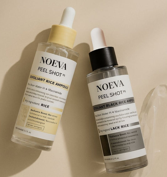 NOEVA PeelShot+ | Korean Rice Exfoliating Serum